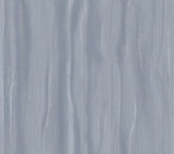 Fantasy Faux Bois Blue & Silver Wallpaper with Metallic Woodgrain Pattern - York DT5031