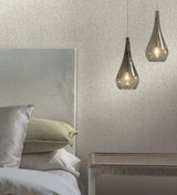Dazzle White Textured Wallpaper with Sand and Glass Glitter - York DT5095