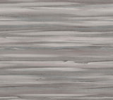 Sanctuary Dark Grey Wallpaper with Horizontal Watercolor Stripe Motif - York DT5121