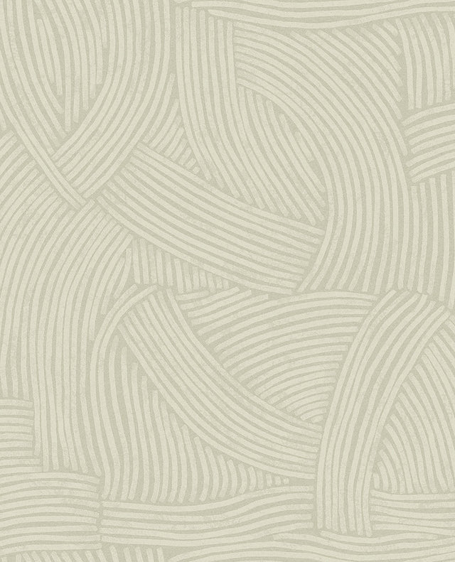 Freesia Grey Abstract Woven Wallpaper - Eijffinger EJ318011