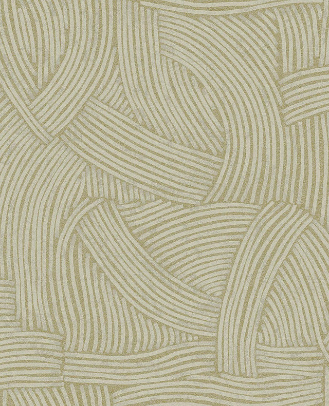 Freesia Brown Abstract Woven Wallpaper with Modern Graphics Pattern - Eijffinger EJ318013