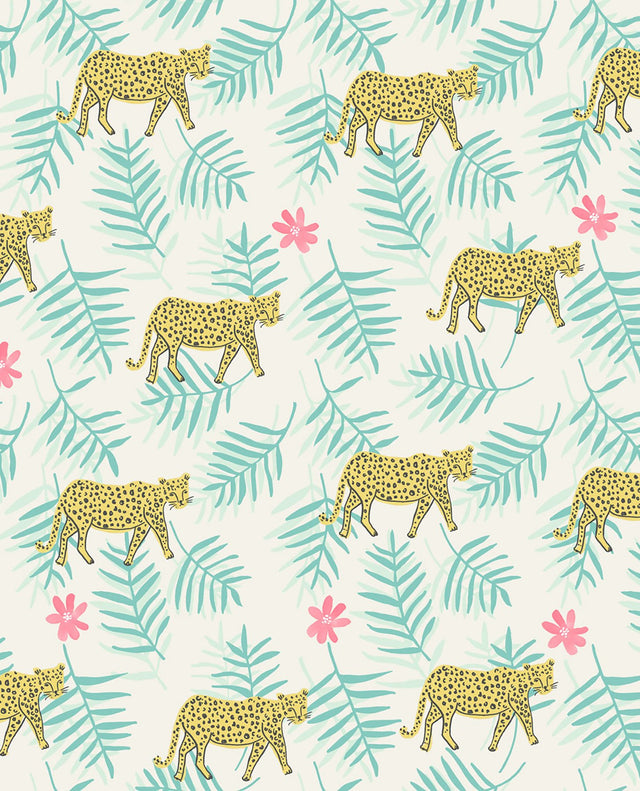 Exempel Multicolor Cheetah Wallpaper