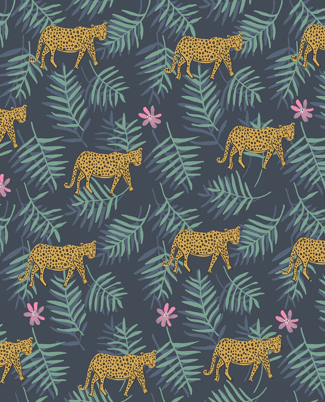 Exempel Charcoal Cheetah Wallpaper