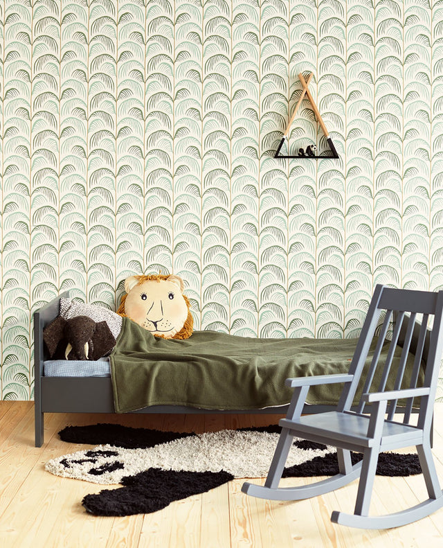 Altruria Green Tree Wallpaper