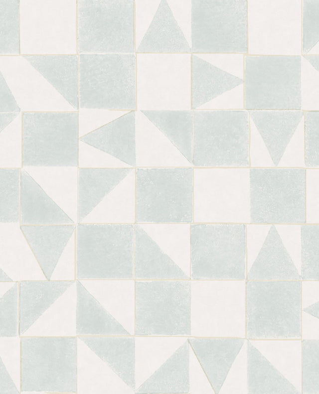 Robyn Grey Geometric Wallpaper