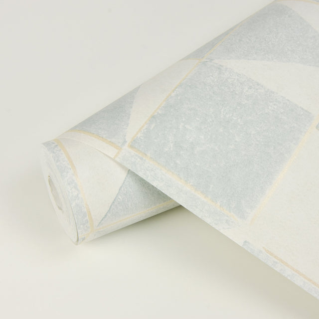 Robyn Grey Geometric Wallpaper