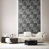 Serapha Lines Piano by Neutral Elements Contemporary Striped Wallpaper – Seabrook Designs EL20000