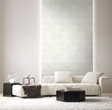 Serapha Lines Plaster by Neutral Elements Metallic Stripe Wallpaper – Seabrook Designs EL20005
