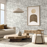 Flight Slate by Neutral Elements Metallic Textured Wallpaper – Seabrook Designs EL20108