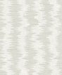 Noctara Dove metallic striped wallpaper by Seabrook Designs