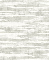 Nebulite Stone abstract wallpaper in cool neutrals with metallic accents