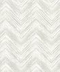 Elisiana ivory chevron wallpaper with subtle metallic accents