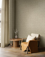 Lunoria Burlap by Neutral Elements Geometric Wallpaper- Seabrook Designs EL20507