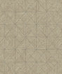Lunoria burlap beige geometric wallpaper with matte finish