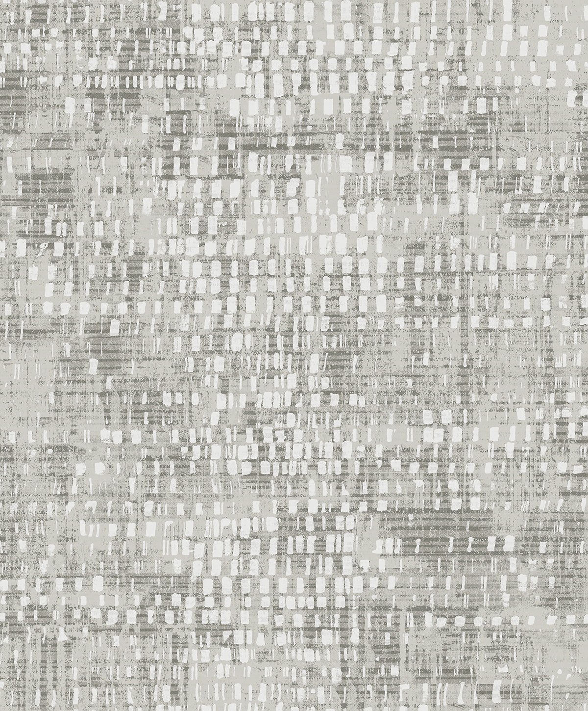 Nimbus Fog grey faux texture wallpaper with metallic accents
