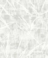 Luneth plaster abstract wallpaper with metallic accents in an intersecting brushstroke pattern