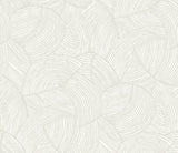 Stellara Vanilla Chai geometric wallpaper with metallic accents
