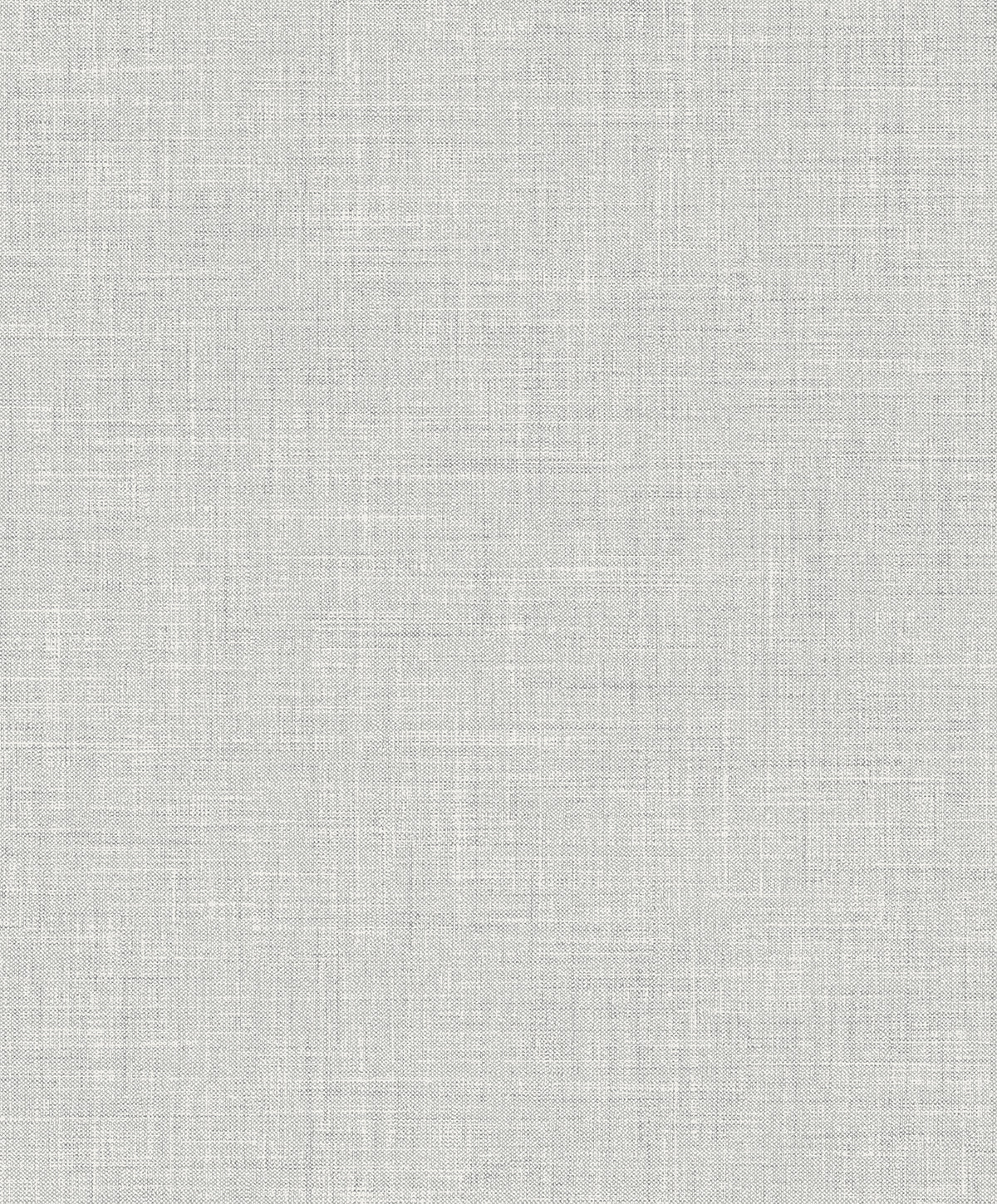 Vespia wallpaper in Fog with a matte faux linen texture