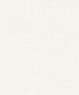 Vespia Oat Milk faux linen texture wallpaper in soft off-white