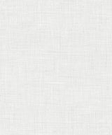 Vespia wallpaper in Ice Grey with a subtle faux linen texture