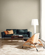 Opalind Wheat by Neutral Elements Faux Linen Textured Wallpaper – Seabrook Designs EL21207