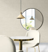 Aureline Tan by Neutral Elements Faux Linen Texture Wallpaper- Seabrook Designs EL21307