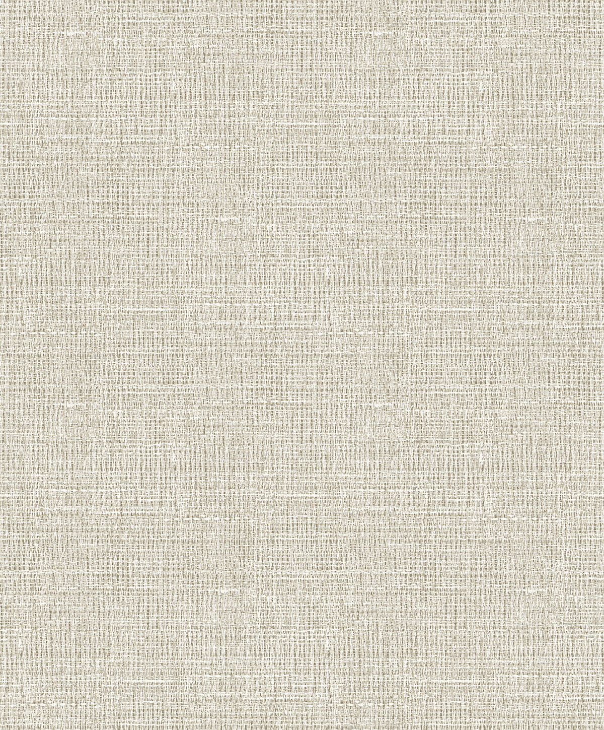 Aureline tan faux linen texture wallpaper with a matte finish