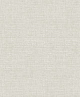 Aureline Grey Mist faux linen texture wallpaper, matte finish