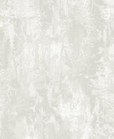 Nymera Frost textured faux plaster wallpaper with metallic accents