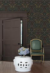 Victorian Garden Floral Blacksmith & Cliffside by Etten Studios Prepasted Floral Wallpaper – Etten Studios EP10116