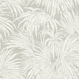 Cassava Palm Neutral Peel & Stick Wallpaper with Modern Botanical Leaf Pattern - NuWallpaper ESS6015