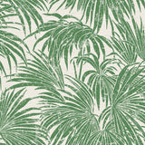 Cassava Palm Green Peel & Stick Wallpaper with Botanical Leaf Motif - NuWallpaper ESS6017