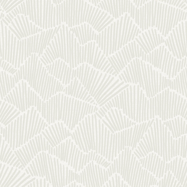 Ridge & Valley Grey Peel & Stick Wallpaper with Modern Geometric Abstract Pattern - NuWallpaper ESS6024