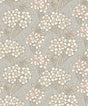 Floral Vine wallpaper in Daydream Grey & Rose Petal with an allover vintage floral vine pattern.