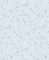 Leaf and Berry Powder Blue by Legacy Prints Botanical Vintage Wallpaper – Etten Studios ET12802 -Sample