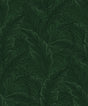 Forest green tropical palm leaf wallpaper pattern
