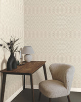 Diamond Marquise Lavender Geometric Wallpaper - York EV3911