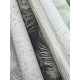 Line Horizon Pearl Wallpaper with Pearlescent Abstract Linear Pattern - York EV3930