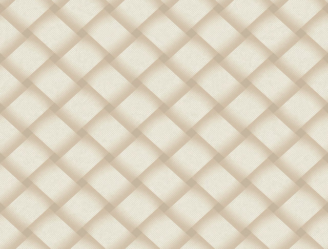 Bayside Basket Weave Blonde Wallpaper with Woven Basketweave Pattern - York EV3965