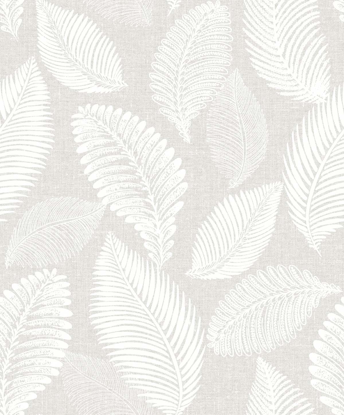 Tossed Leaves wallpaper in Dove Greige by Seabrook Designs (EW10007)