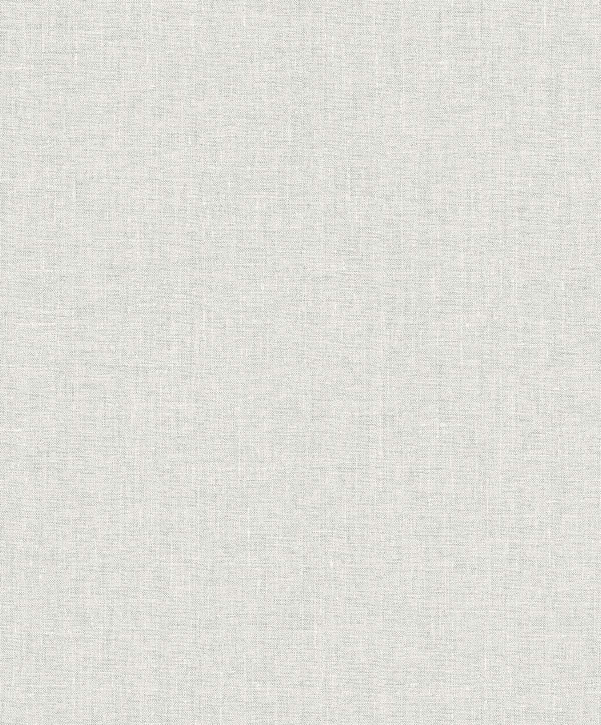 Abington Faux Linen wallpaper in greige with a matte faux-linen texture