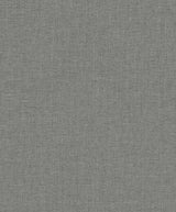 Abington Faux Linen wallpaper in Sleek Charcoal (EW10110)