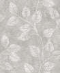 Branch Trail Silhouette wallpaper in Slate by Seabrook Designs
