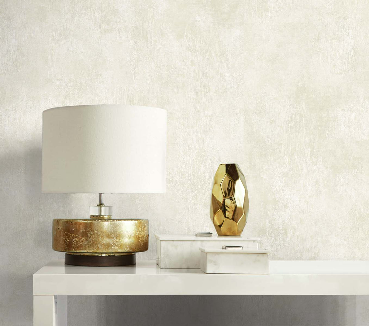 Claire Faux Suede Warm Pearl by White Heron Faux Suede Textured Wallpaper – Seabrook Designs EW10905
