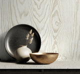 Kyoto Faux Woodgrain Scandi Wood by White Heron Faux Woodgrain Stringcloth Wallpaper – Seabrook Designs EW11307