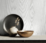 Kyoto Modern Wash by White Heron Satin Stringcloth Faux Woodgrain Wallpaper – Seabrook Designs EW11308
