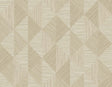 Diamond Inlay Sandy geometric matte vinyl wallpaper pattern