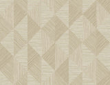 Diamond Inlay Sandy geometric matte vinyl wallpaper pattern