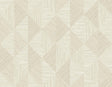 Diamond Inlay beige geometric wallpaper pattern