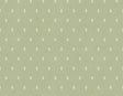 Petite Feuille Sprig wallpaper in Pomme green with small ivory sprig motif, matte finish